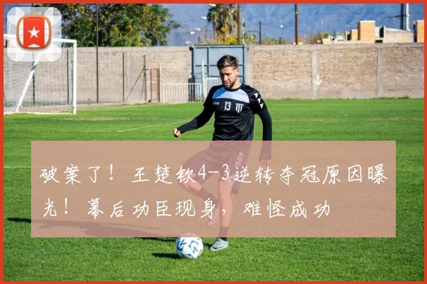 破案了！王楚钦4-3逆转夺冠原因曝光！幕后功臣现身，难怪成功