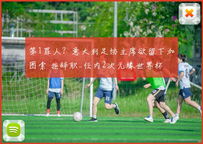 第1罪人?意大利足协主席欲留下加图索 拒辞职_任内2次无缘世界杯